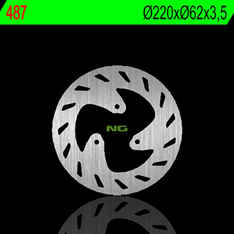 Disco de freno NG 487 220 x 3,5 mm redondo fijo