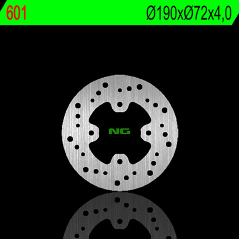 Disco de freno NG 601 190 x 4 mm redondo fijo