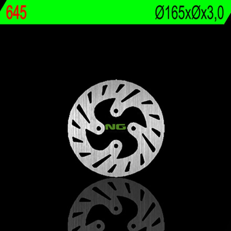 Disco de freno NG 645 165 x 3 mm redondo fijo