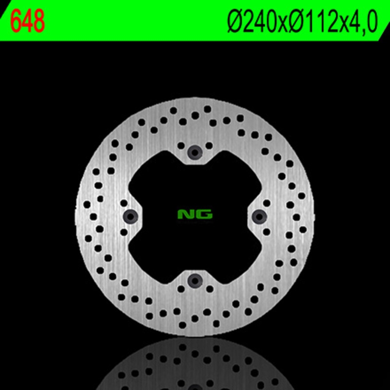 Disco de freno NG 648 240 x 4 mm redondo fijo