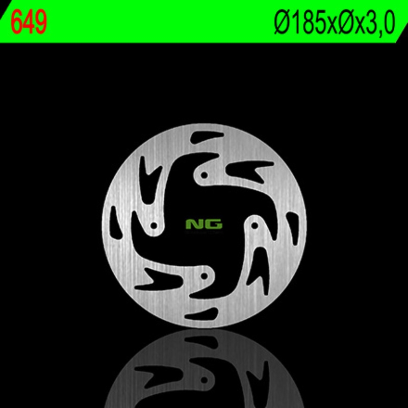 Disco de freno NG 649 185 x 3 mm redondo fijo
