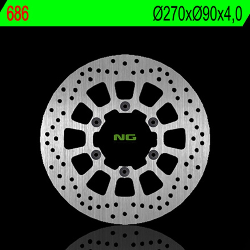 Disco de freno NG 686 270 x 4 mm redondo fijo