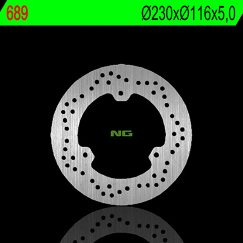 Disco de freno NG 689 230 x 5 mm redondo fijo