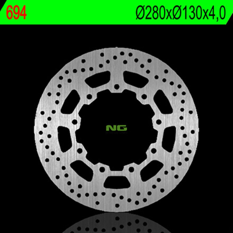 Disco de freno NG 694 280 x 4 mm redondo fijo