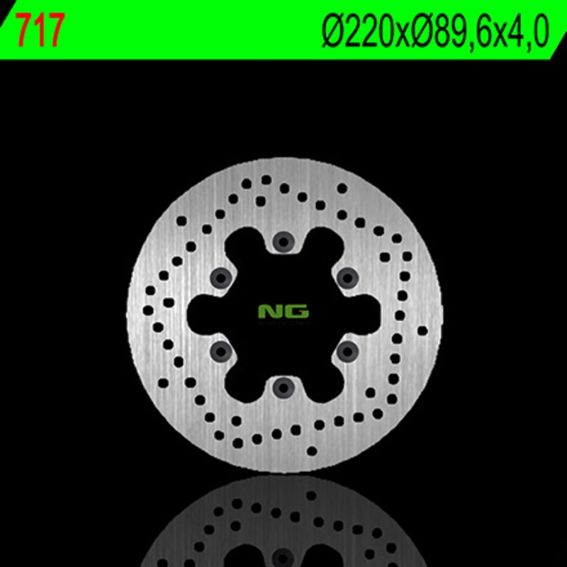 Disco de freno NG 717 220 x 4 mm redondo fijo