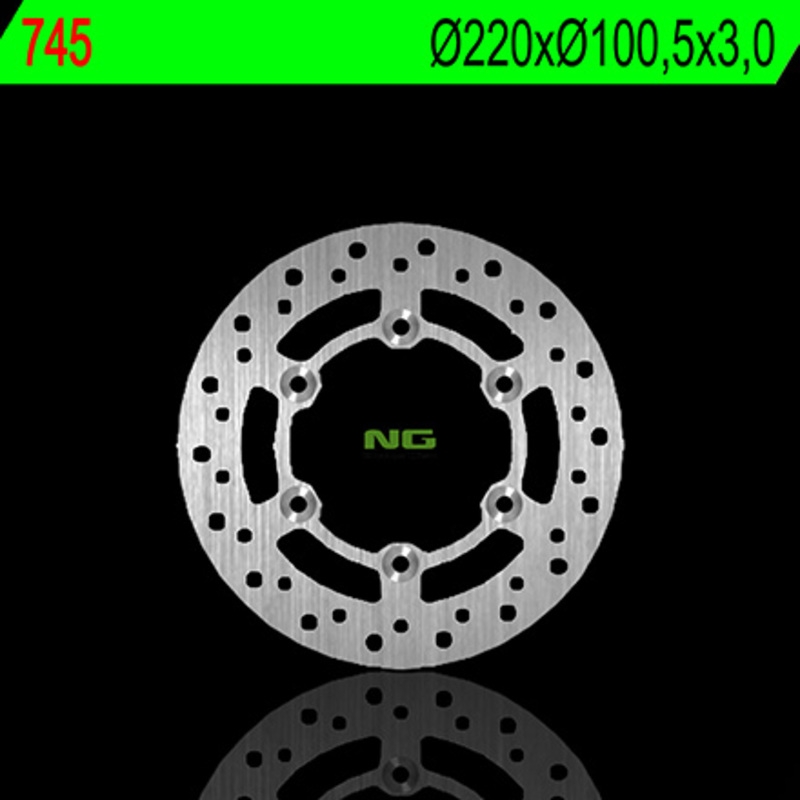 Disco de freno NG 745 220 x 3 mm redondo fijo