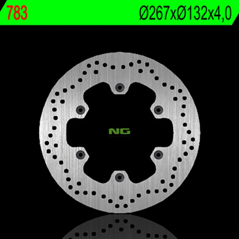 Disco de freno NG 783 267 x 4 mm redondo fijo