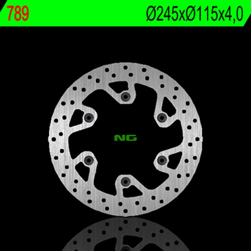 Disco de freno NG 789 245 x 4 mm redondo fijo