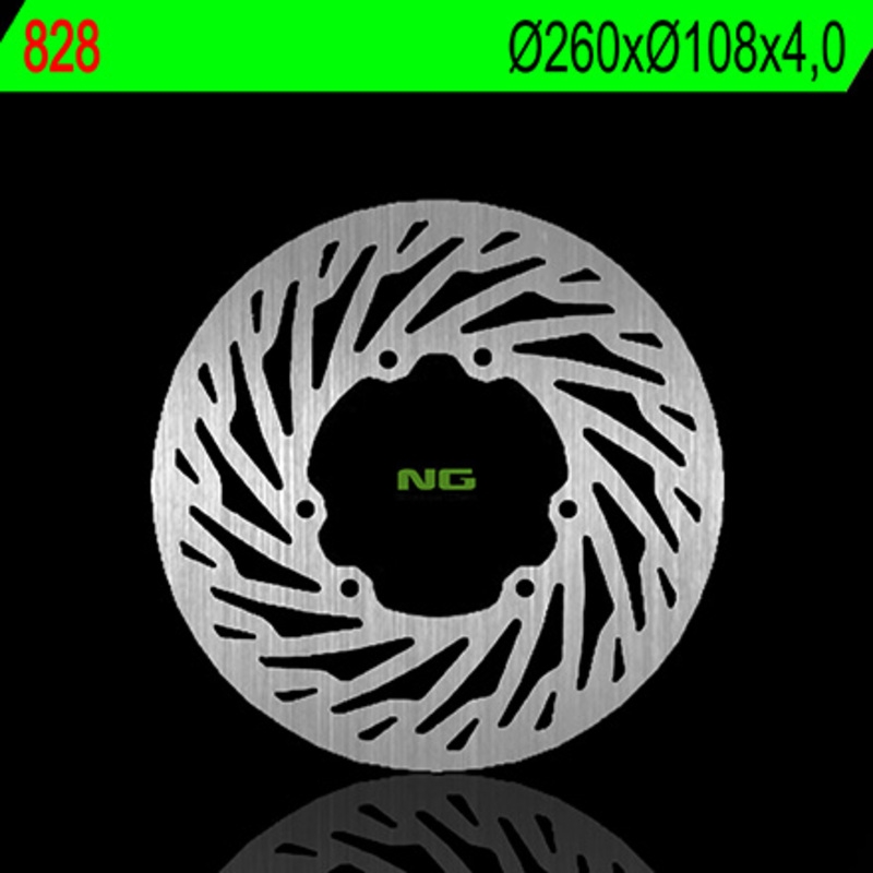 Disco de freno NG 828 260 x 4 mm redondo fijo