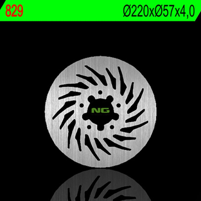 Disco de freno NG 829 220 x 4 mm redondo fijo