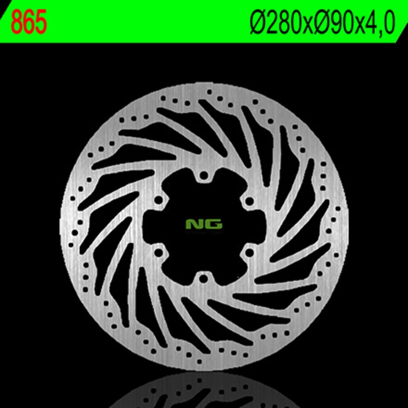 Disco de freno NG 865 280 x 4 mm redondo fijo