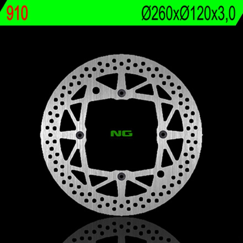 Disco de freno NG 910 260 x 3 mm redondo fijo