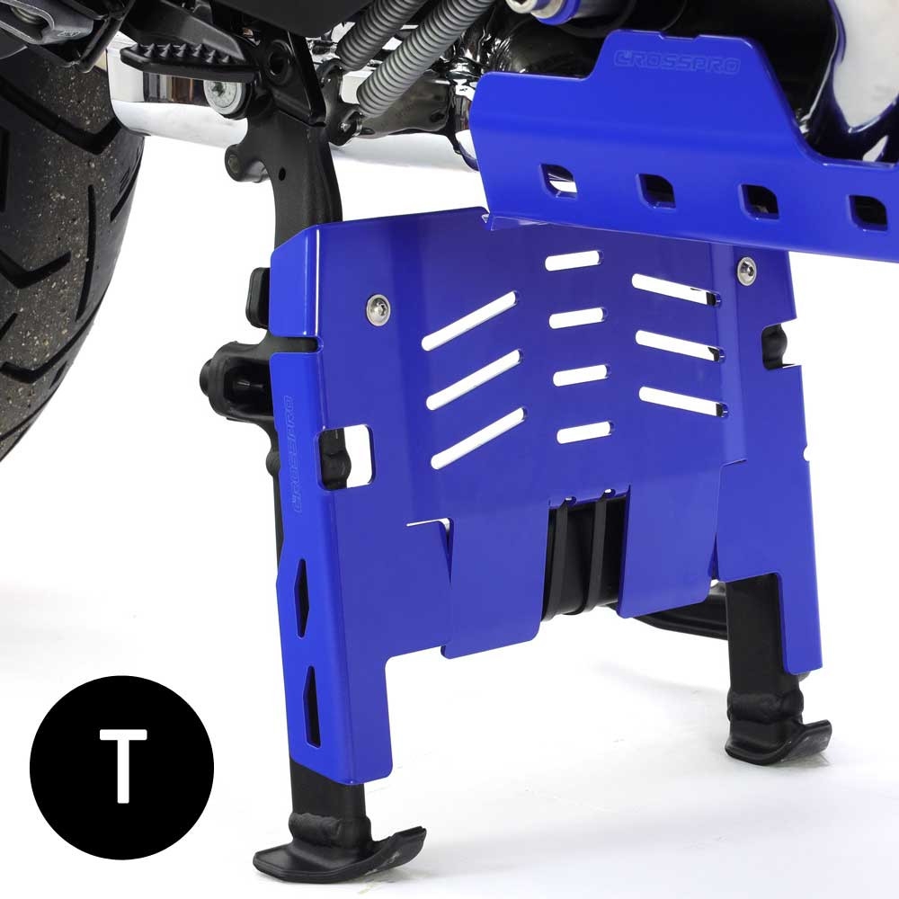 Extensión de cubrecárter Crosspro BMW R1300GS negro texturizado