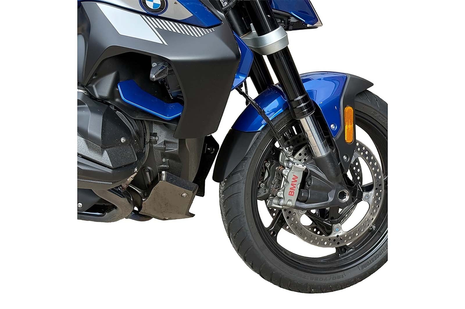 Faldón guardabarros del. Puig 22892N BMW R1300R/RS 2025-2026 Negro