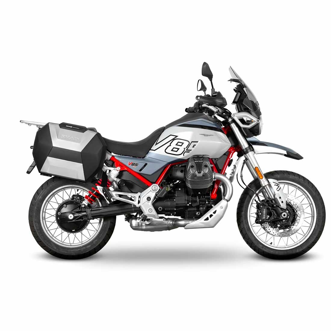 Fijación lateral Shad 3P System Moto Guzzi V85 TT / Travel M0VT84IF