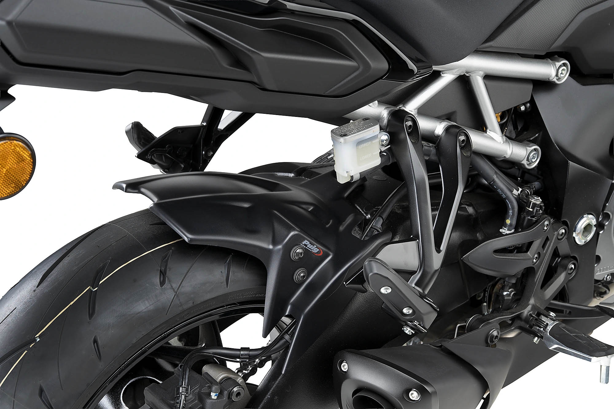 Guardabarros trasero Puig 22408J Suzuki GSX-S1000GX 2024-2026 Negro mate