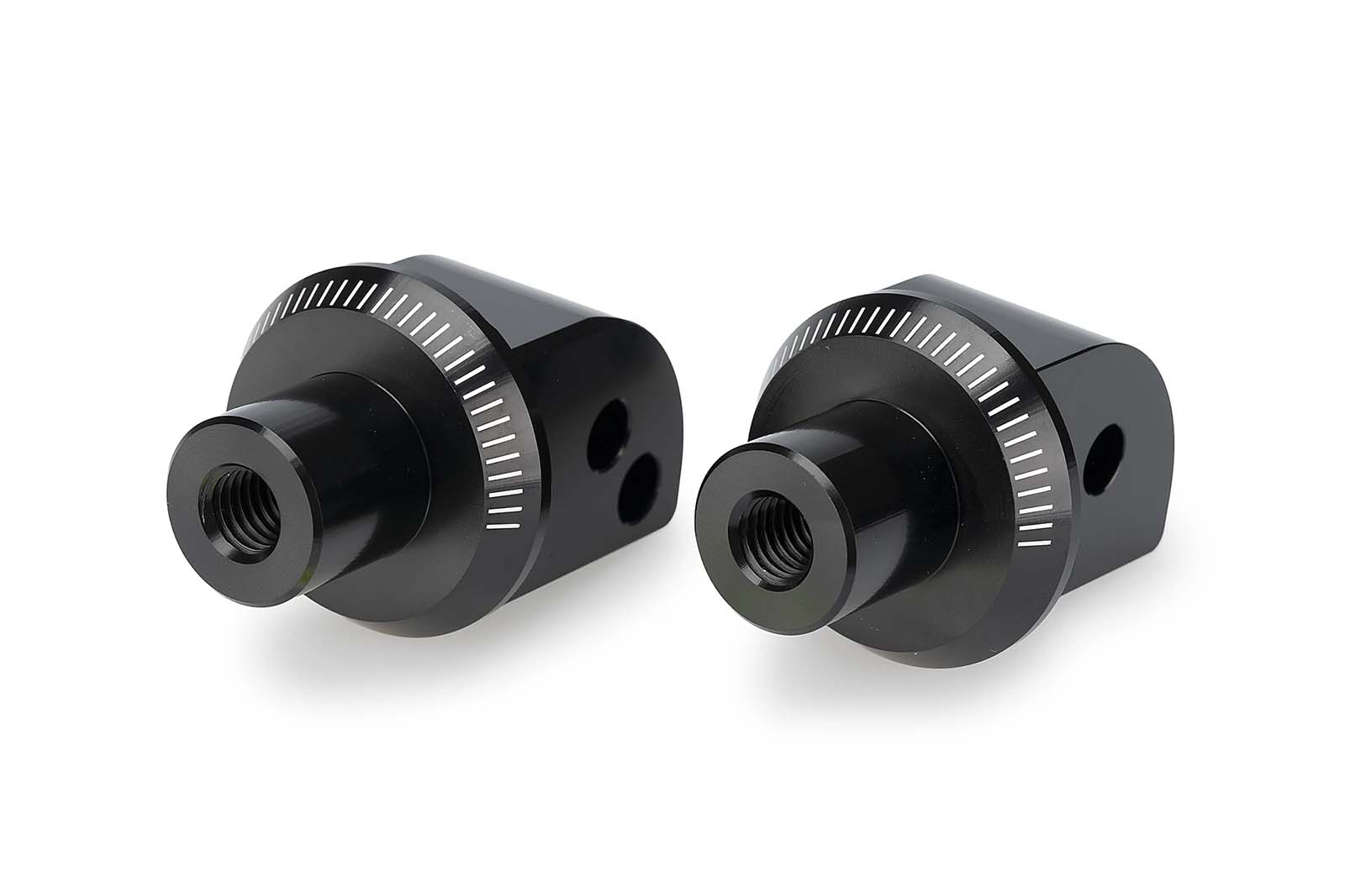 Herrajes estriberas pasajero Puig 22880N Voge 625 DSX 2025 Negro