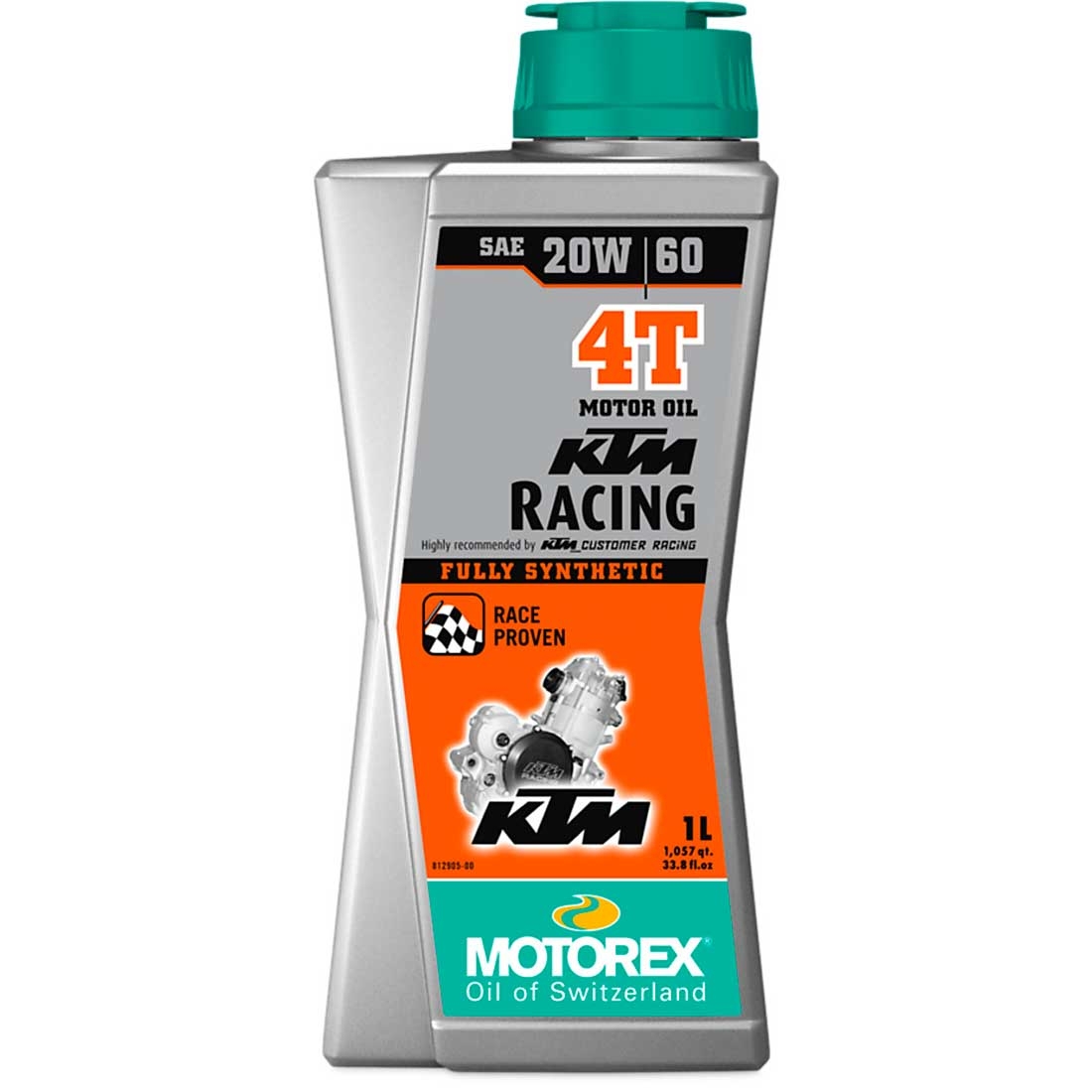 Motorex Aceite KTM Racing 20W-60 4T 1 Litro