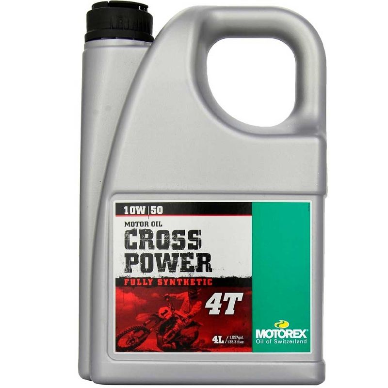 motorex cross power 4t 10w 50 4 litros