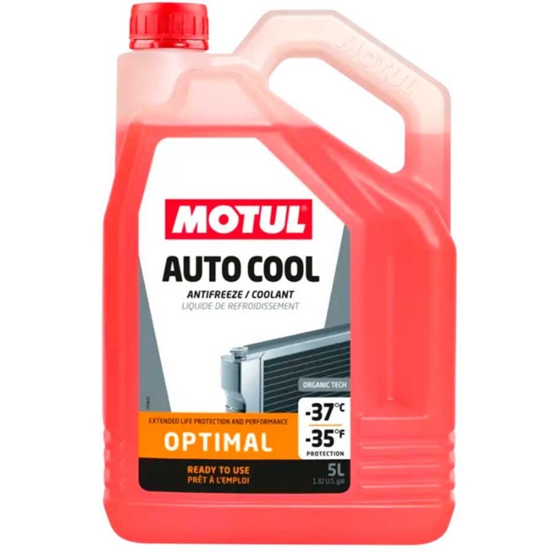 motul auto cool optimal rojo 5 litros