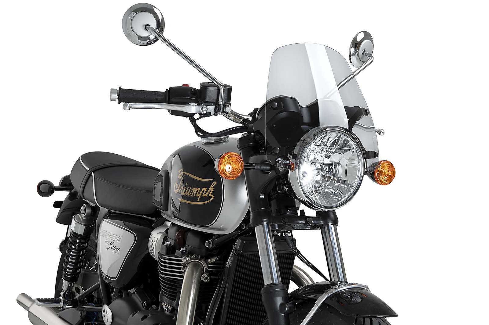 Pantalla Puig 22453W New Generation Sport Triumph Bonneville T100 Transparente