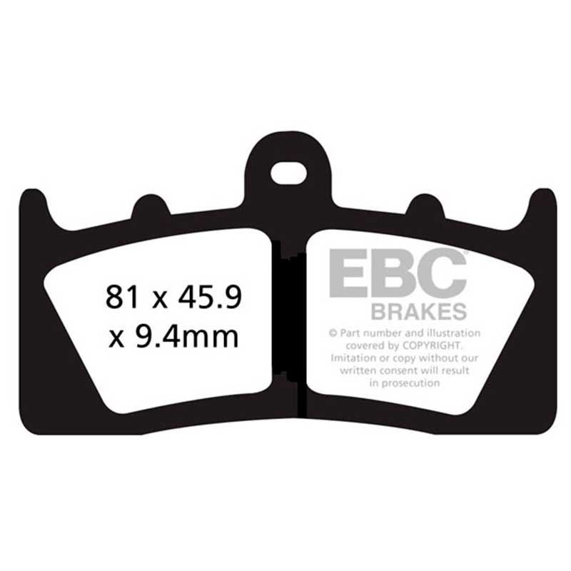 pastillas freno ebc fa613hh