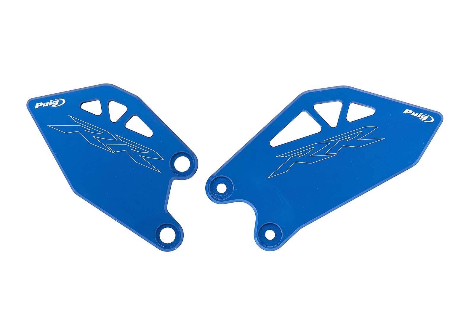 Placa de talón Puig 22850A Kawasaki ZX-10R/RR 2026 Azul