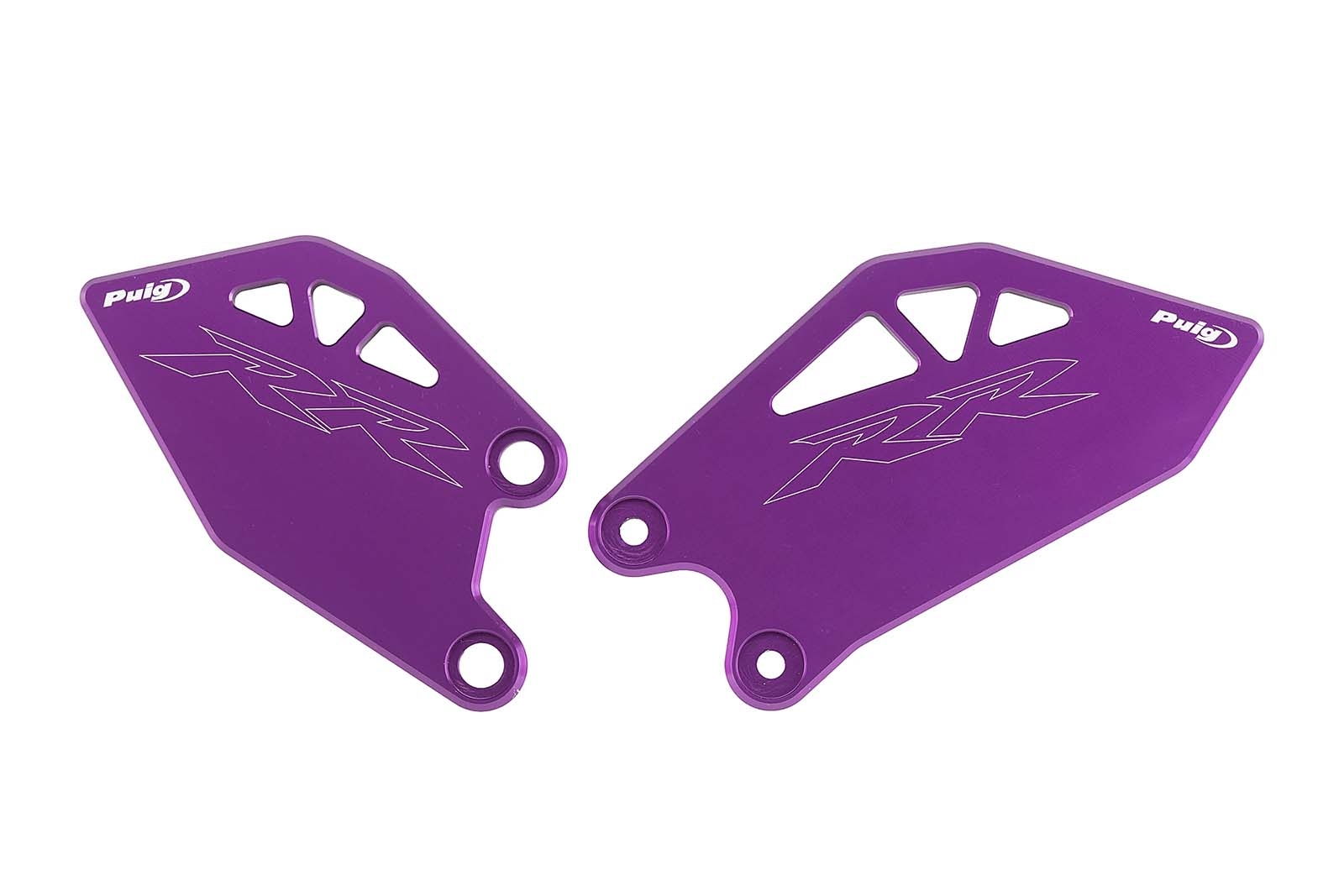 Placa de talón Puig 22850L Kawasaki ZX-10R/RR 2026 Lila