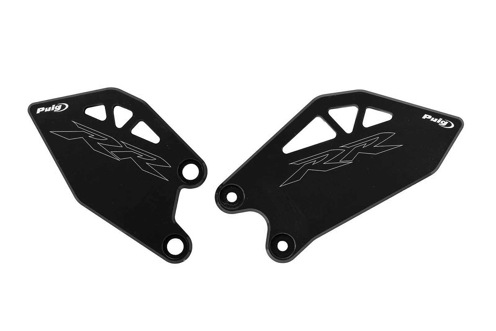 Placa de talón Puig 22850N Kawasaki ZX-10R/RR 2026 Negro