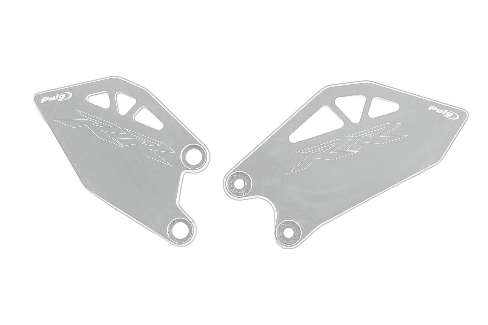 Placa de talón Puig 22850P Kawasaki ZX-10R/RR 2026 Plata