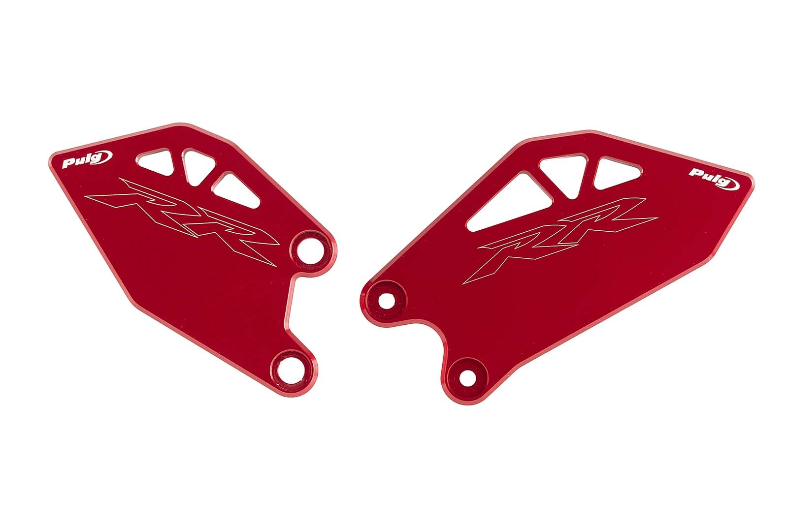 Placa de talón Puig 22850R Kawasaki ZX-10R/RR 2026 Rojo