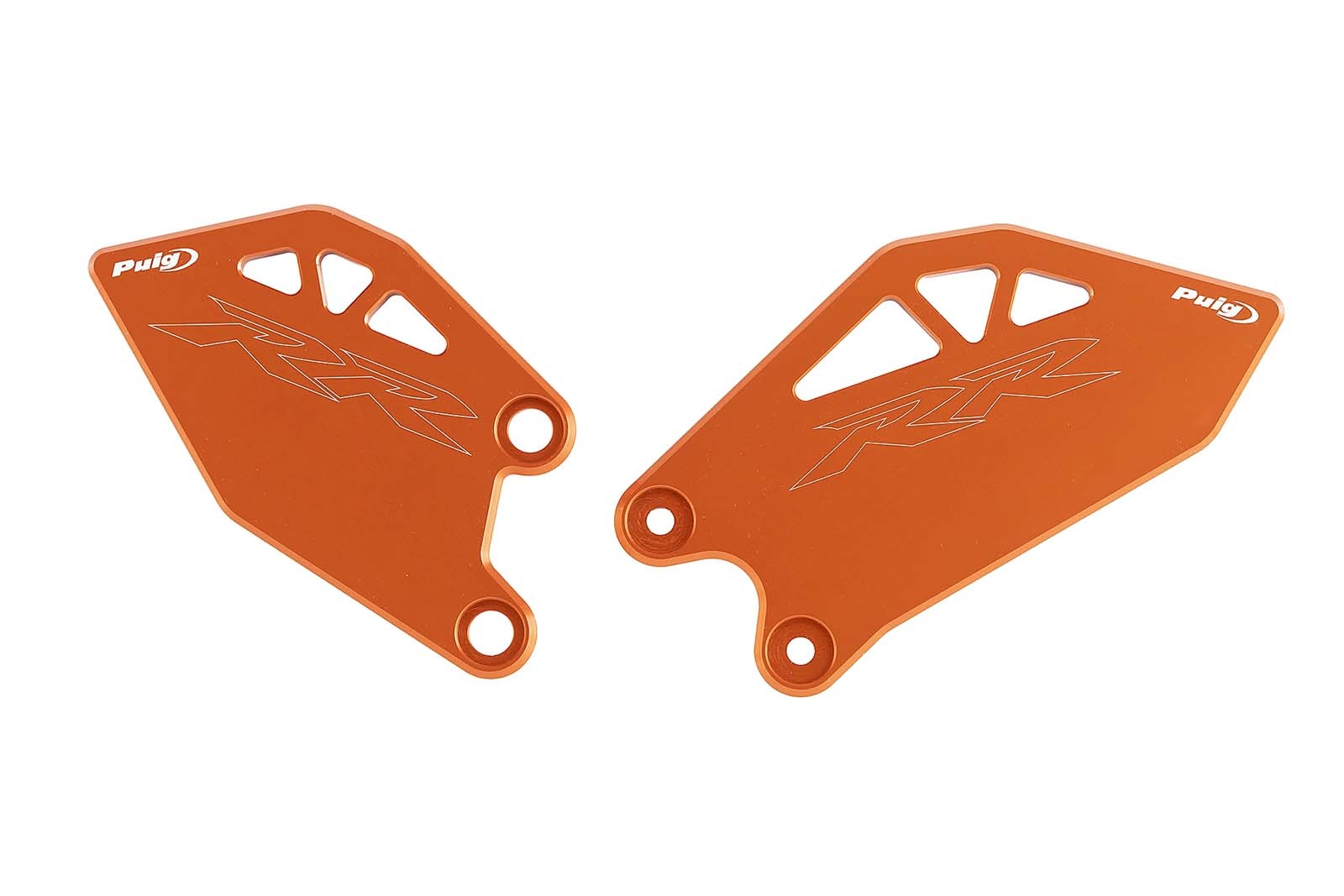 Placa de talón Puig 22850T Kawasaki ZX-10R/RR 2026 Naranja