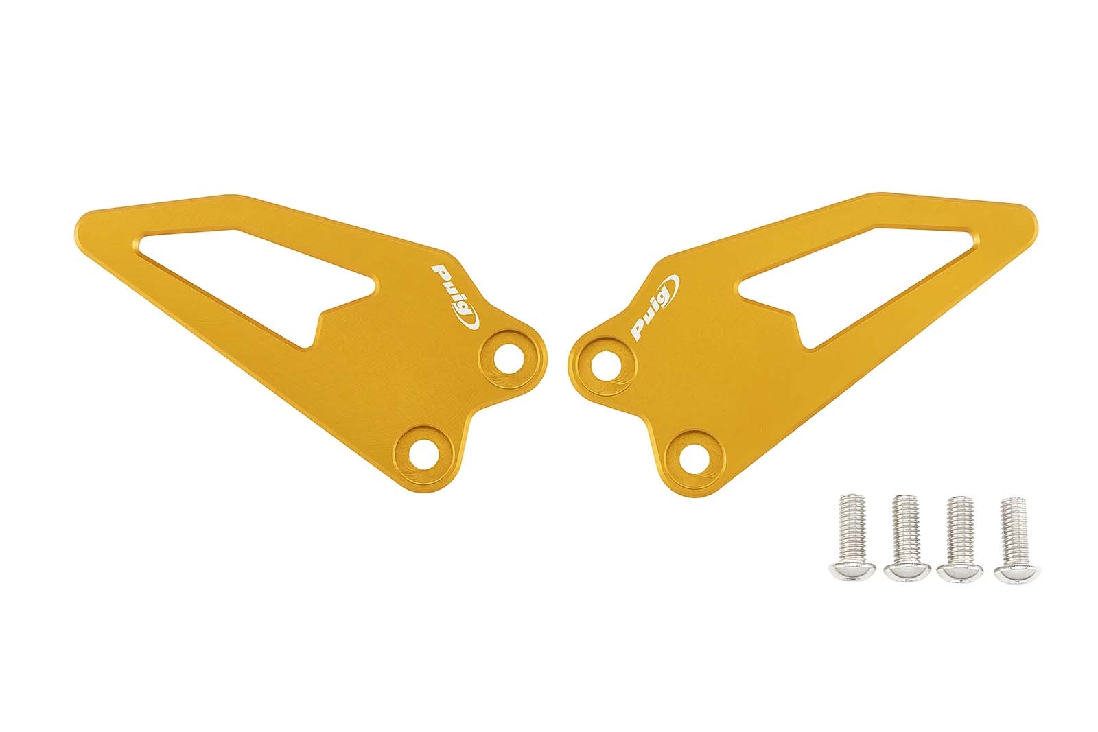 Placas de talón Puig 22650O Yamaha R9 2025 Oro