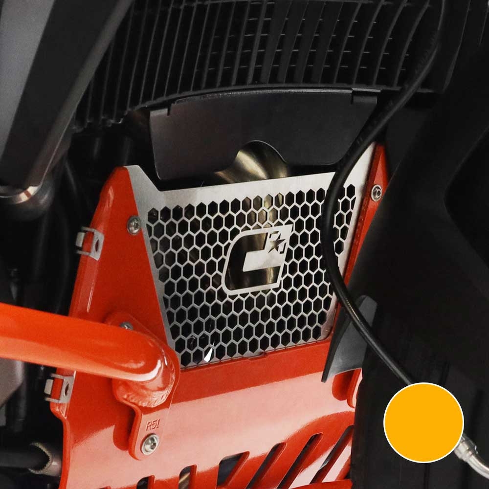 Protector de colectores Crosspro Husqvarna Norden 901 22-25 naranja