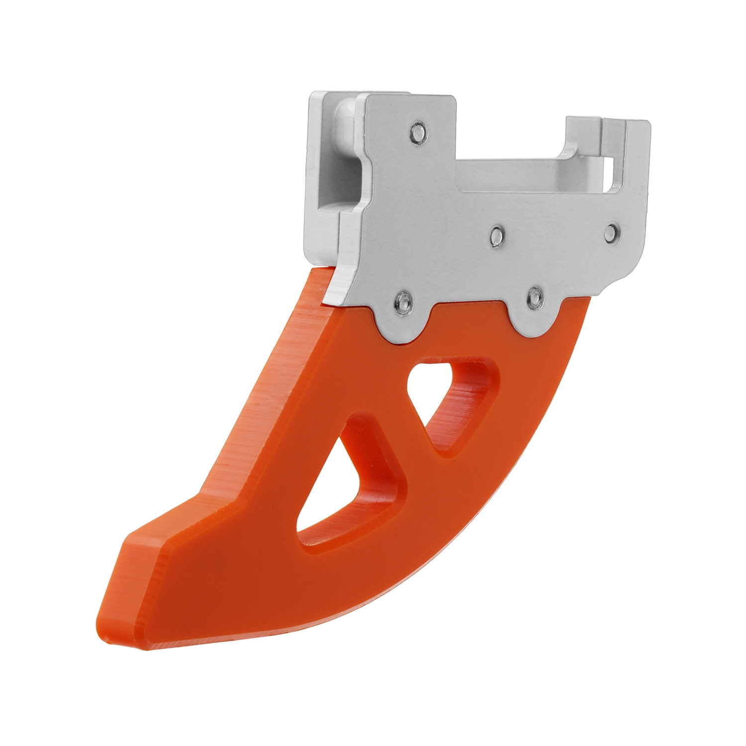 Protector de disco de freno trasero Crosspro Aluminio rojo