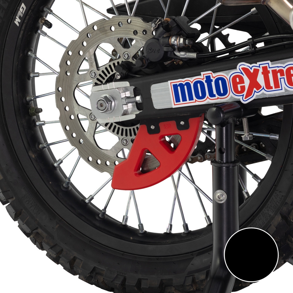 Protector de disco de freno trasero Crosspro Aluminio negro 2CP25301290304