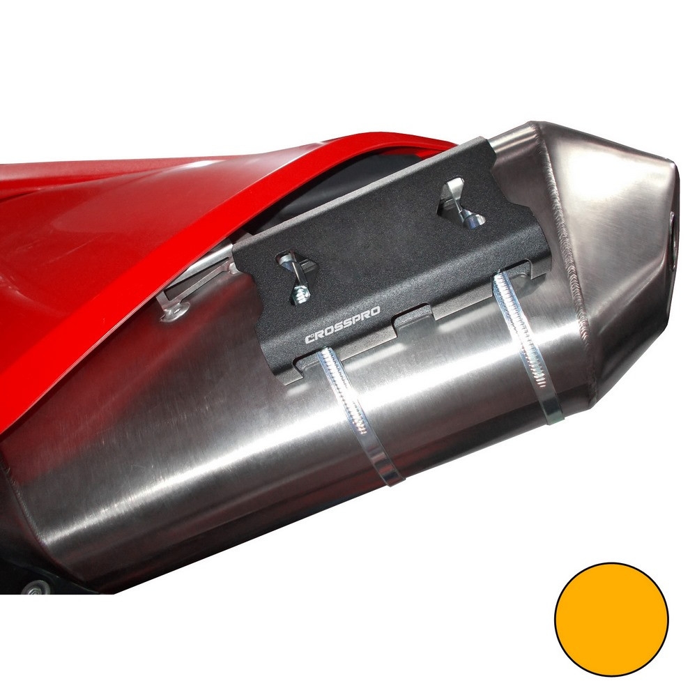 Protector de escape Crosspro GasGas ES700 22-23 naranja
