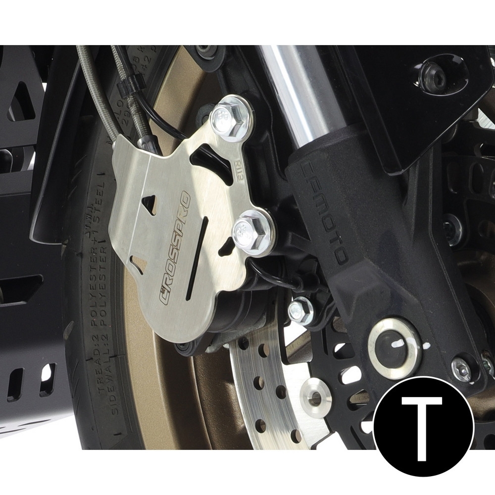 Protector de pinza de freno Crosspro CF Moto MT 700 24 negro texturizado