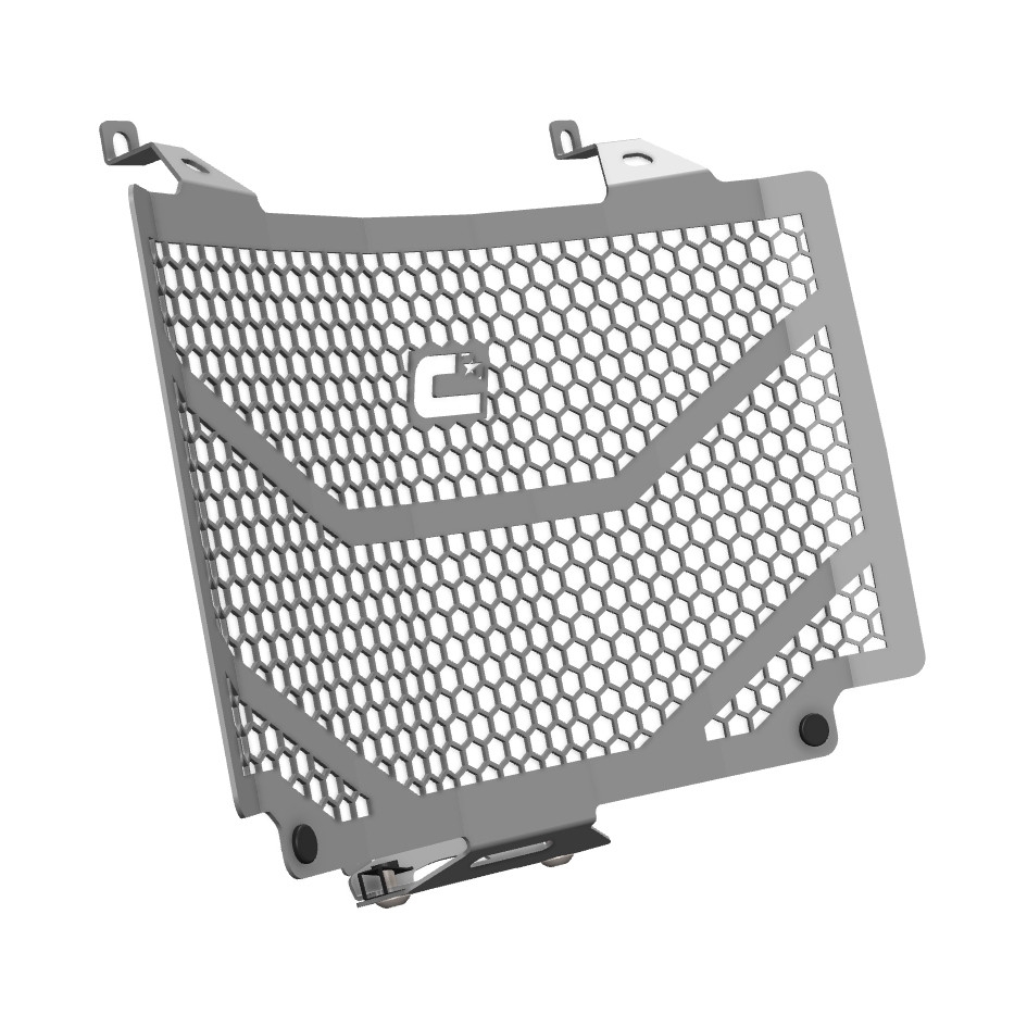 Protector de radiador Crosspro BMW F750GS 18-20 plata