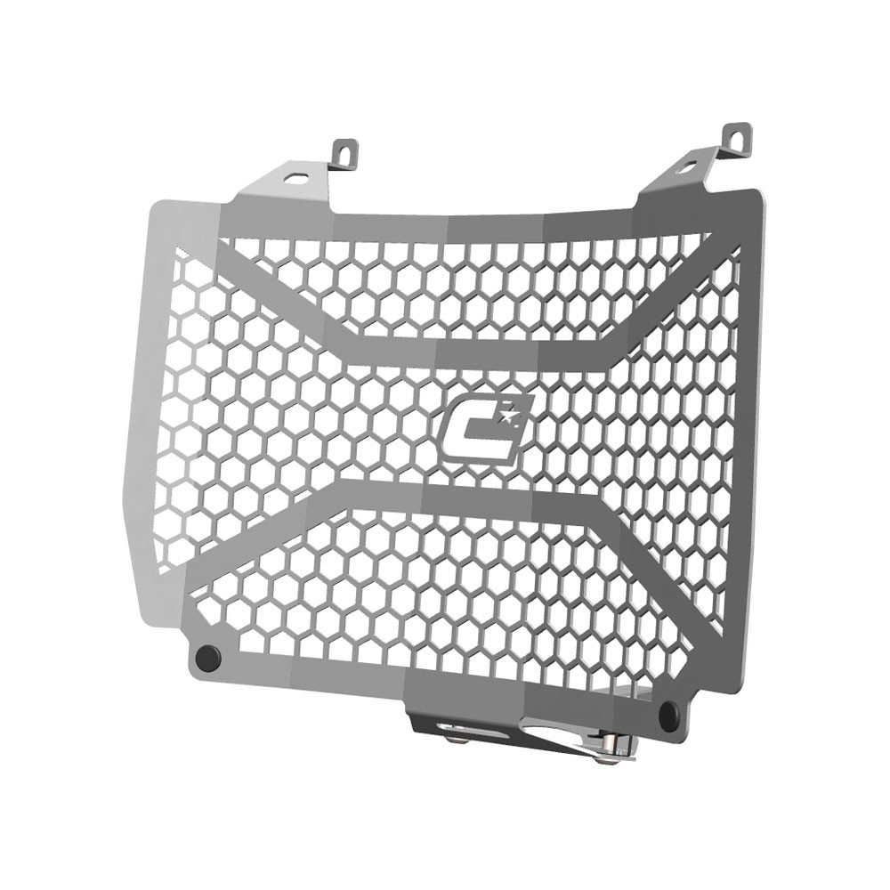 Protector de radiador Crosspro BMW F900GS 25 negro texturizado