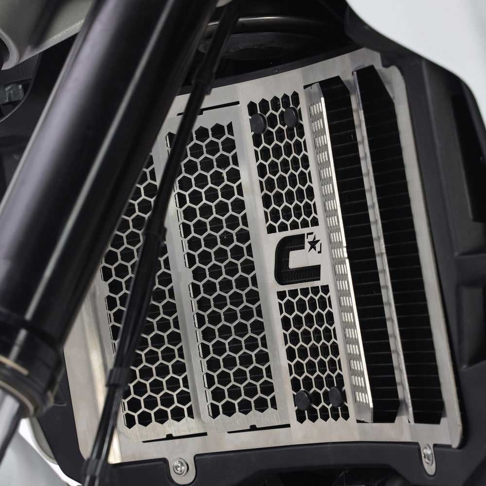 Protector de radiador Crosspro Ducati DesertX 22-24 plata