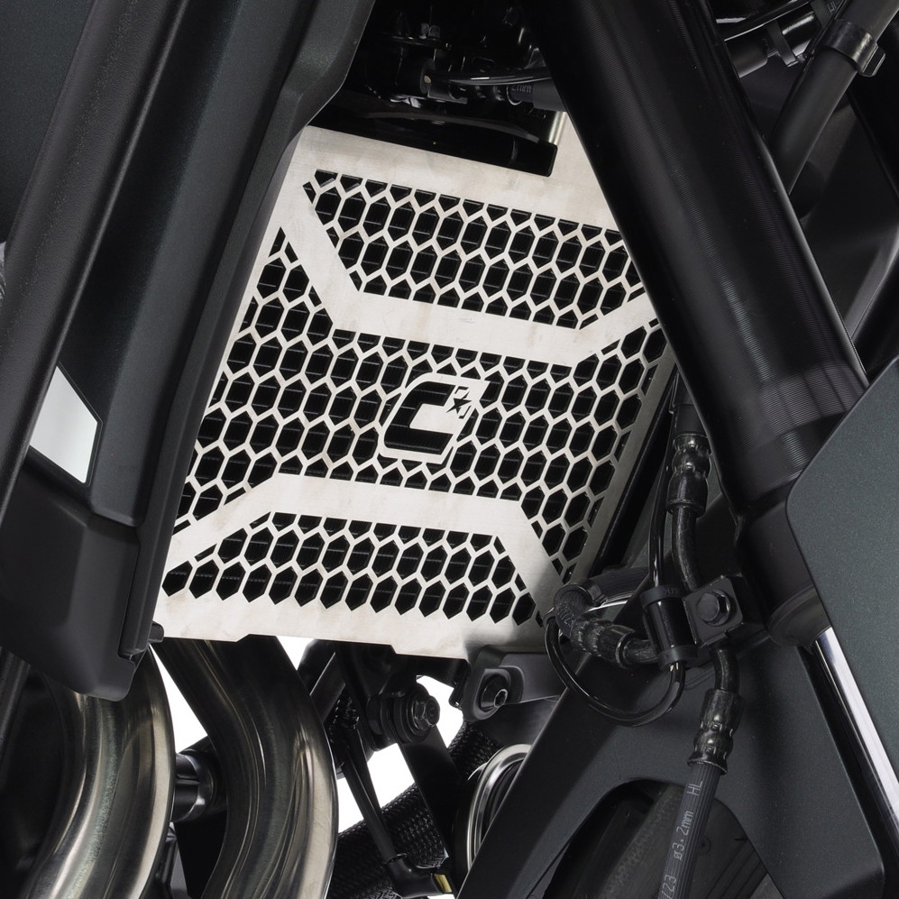 Protector de radiador Crosspro Honda CB500X 19-23 / NX500 24-25 plata