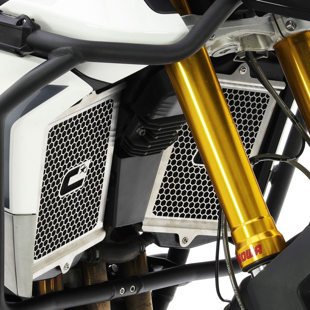 Protector de radiador Crosspro Triumph Tiger 900 GT plata