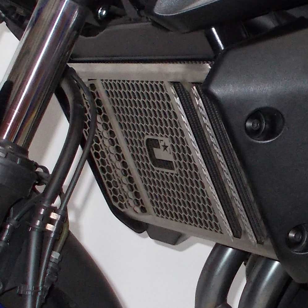 Protector de radiador Crosspro Yamaha MT-07 18-20 plata