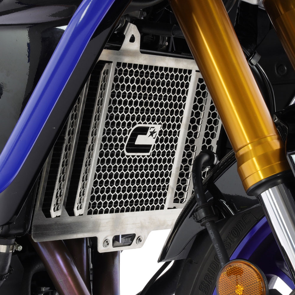 Protector de radiador Crosspro Yamaha Tracer 900 plata