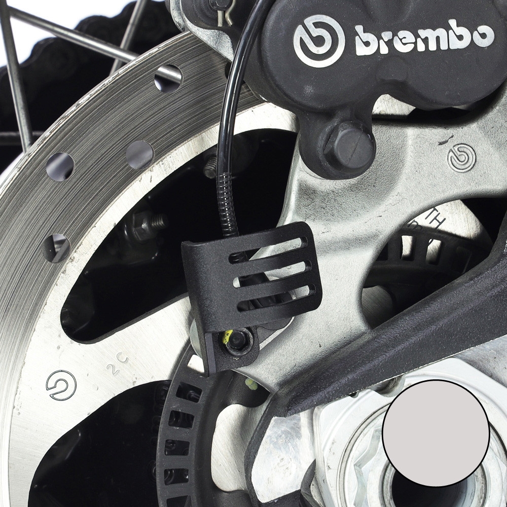 Protector de sensor ABS trasero Crosspro Ducati DesertX 22-24 plata