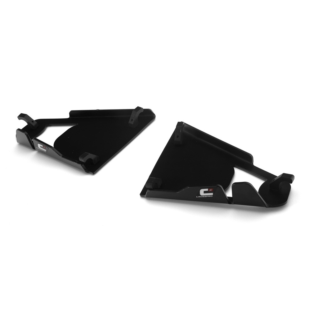 Protectores de brazos de dirección DTC Crosspro Yamaha YFM660 Raptor 01-05 negro