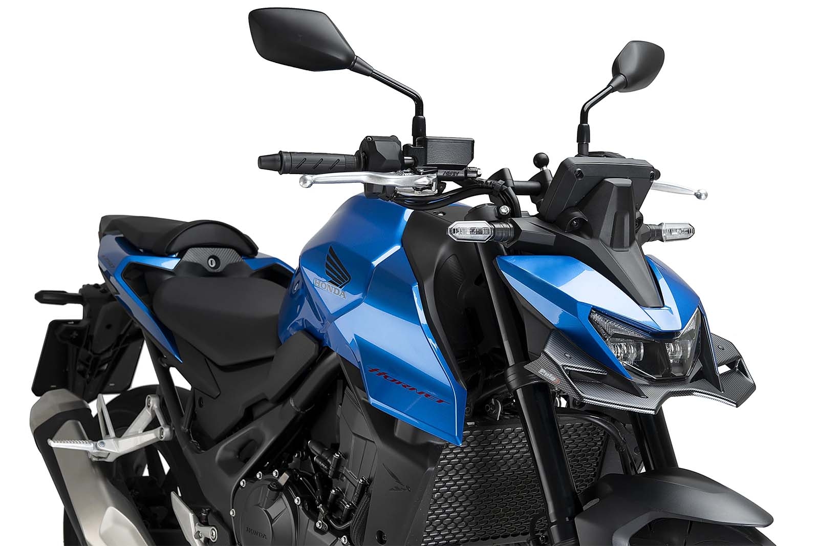 Alerones Downforce Naked Puig 22427C Honda CB750 2025 Símil carbono