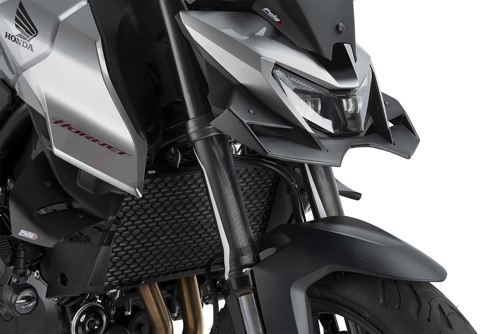 Alerones Downforce Naked Puig 22427J Honda CB750 2025 Negro mate