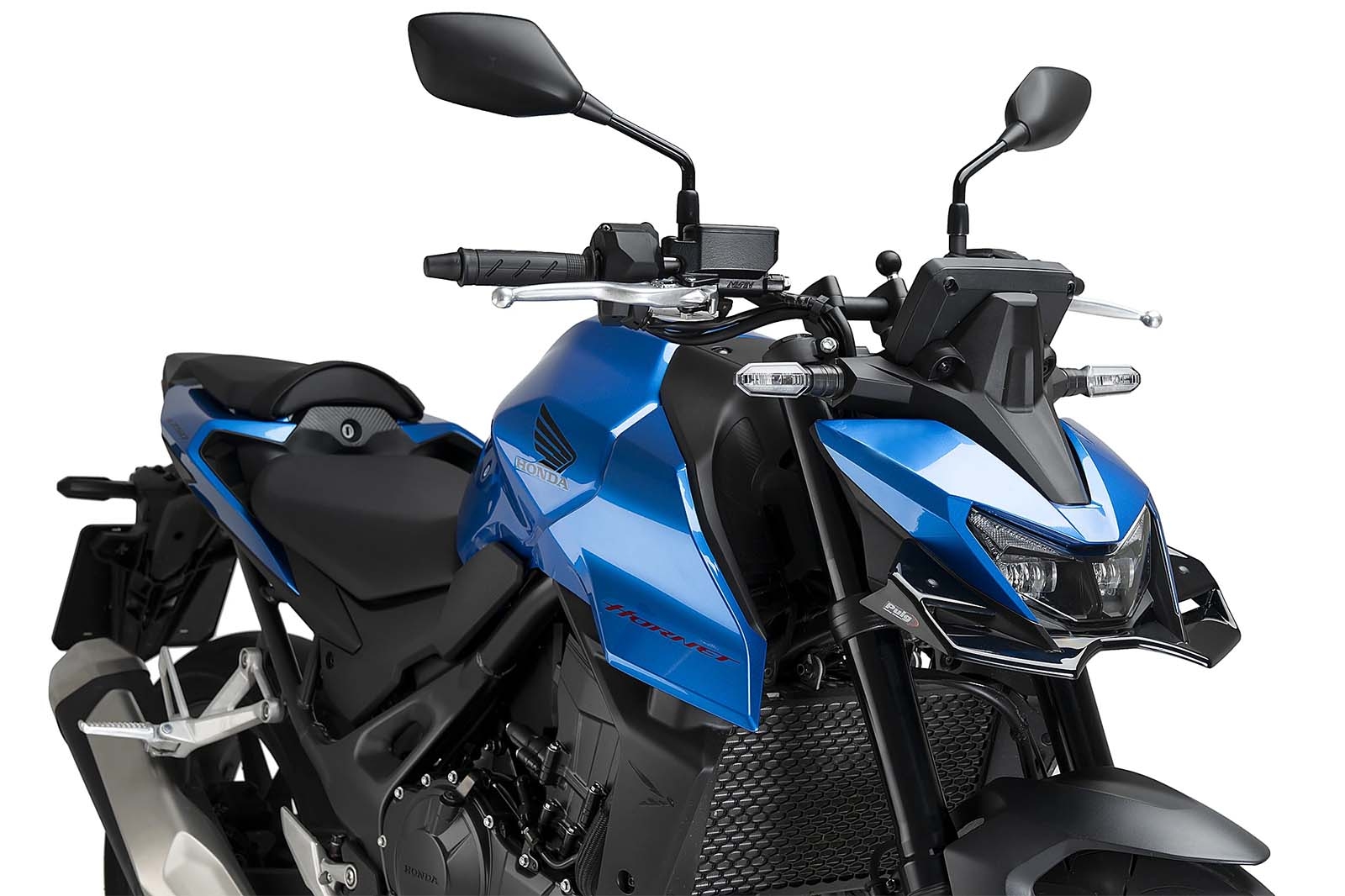 Alerones Downforce Naked Puig 22427N Honda CB750 2025 Negro